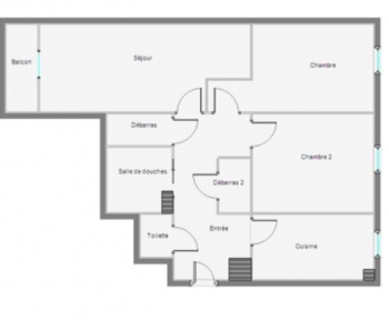 Location Appartement 4 pièces Reims (51100) - Quartier Jean Jaurès